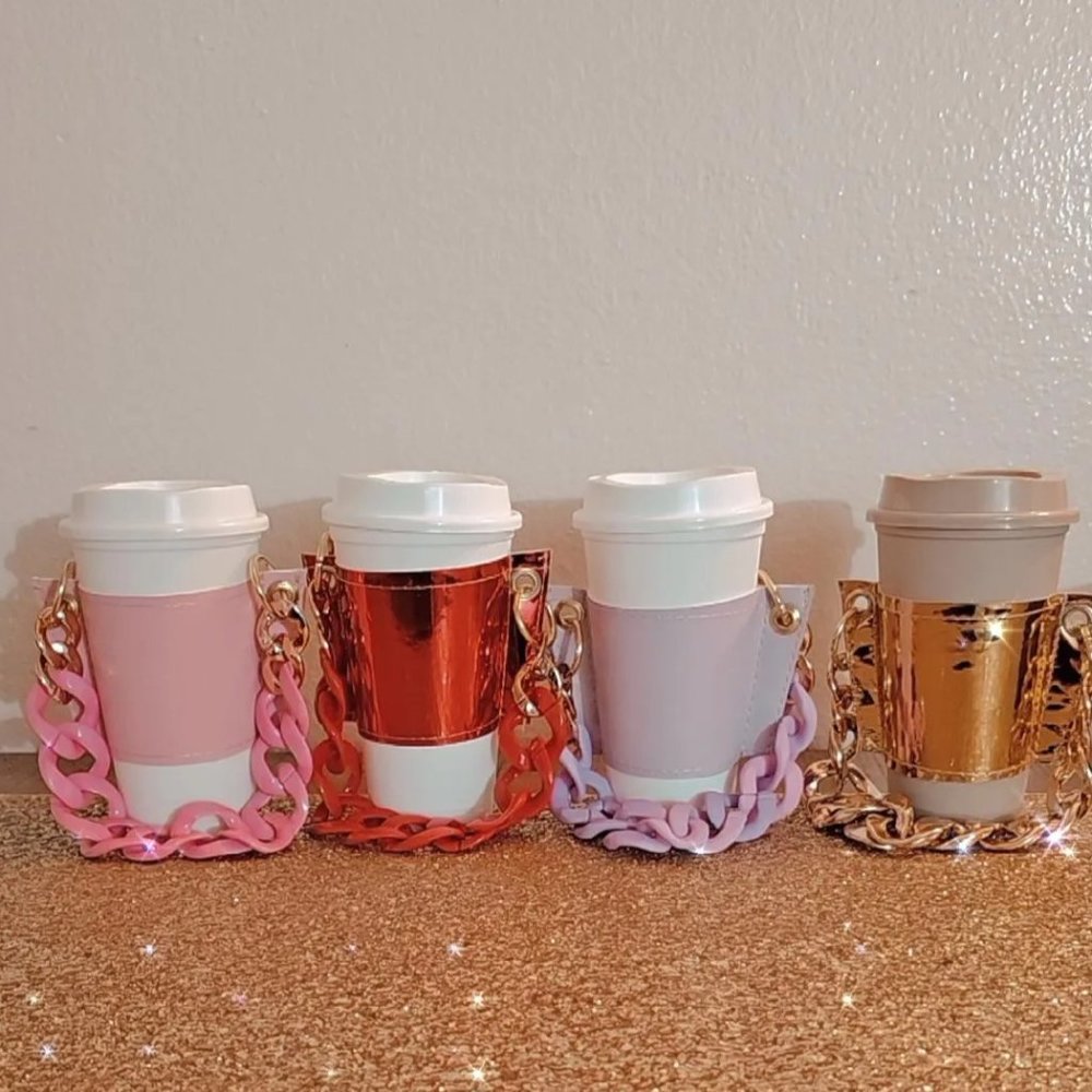 Pink Glam Coffee Purse